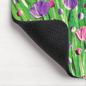 Blumen auf Parade Mousepad (Ecke)