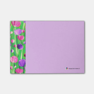 Blumen auf Parade Post-it Klebezettel