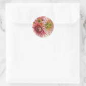 Blumen Aufkleber (Tasche)