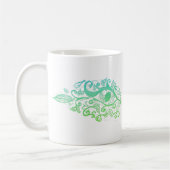 Blumen-Augen-Tasse Kaffeetasse (Links)