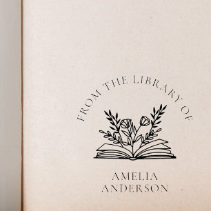 Blumen aus der Bibliothek des Individuellen Namens Permastempel