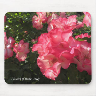 Blumen aus Rom, Italien Mousepad