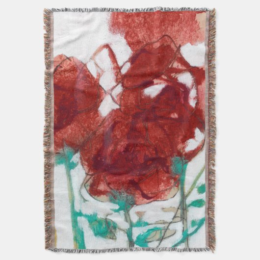 Blumen-Ausdruck I Decke (Vorderseite Vertikal)