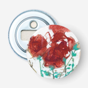 Blumen-Ausdruck I Flaschenöffner