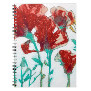 Blumen-Ausdruck II Notizblock