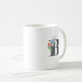 Blumen B Kaffeetasse (VorderseiteRechts)