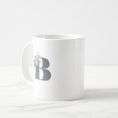 Blumen B Kaffeetasse (Vorderseite Links)