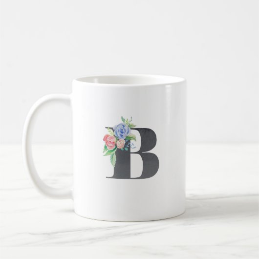 Blumen B Kaffeetasse (Links)