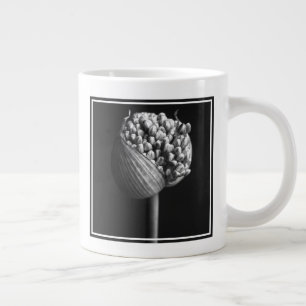 Blumen   B&W Allium Blume Bud Jumbo-Tasse