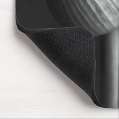 Blumen | B&W Allium Blume Bud Mousepad (Ecke)