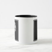 Blumen | B&W Allium Blume Bud Tasse (Zentrum)