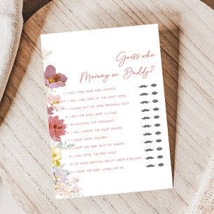 Blumen Baby Blüht Baby Shower Rate-Spiel