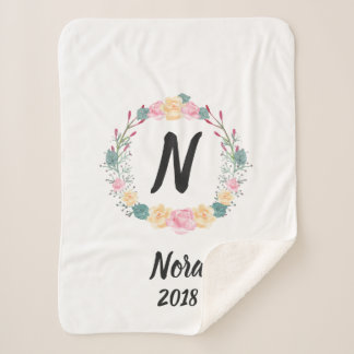 Blumen-Baby-Name Sherpadecke