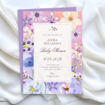 Blumen-Babyparty