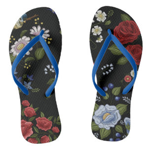 Blumen Badesandalen