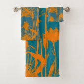 Blumen Badhandtuch Set (Insitu)