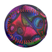 Blumen Baseball (Vorderseite Links)