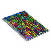 Blumen-Baum im Häusermeer. Notizblock (Rechte Seite)