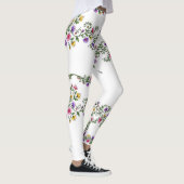 Blumen bedruckte Leggings (Rechts)