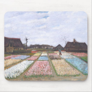 Blumen-Betten in Holland durch Vincent van Gogh Mousepad