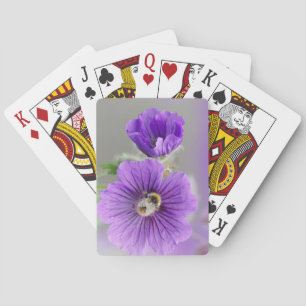 Blumen Bienenpollen Bokeh Unschärfe Sommergarten Spielkarten