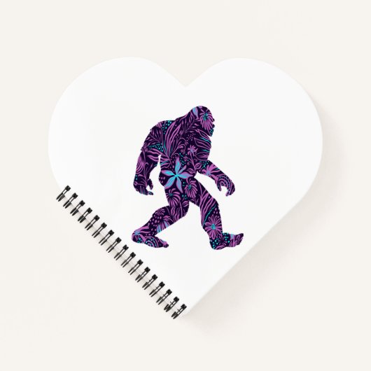 BLUMEN-BIGFOOT NOTIZBLOCK (Vorderseite)