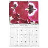 Blumen-Bilder Kalender (Mär 2027)