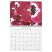 Blumen-Bilder Kalender (Mär 2026)