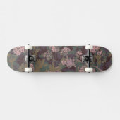 Blumen, Blätter und Tarnung Skateboard (Horizontal)
