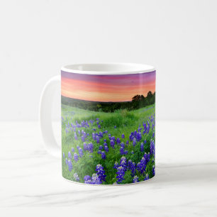 Blumen   Bluebonnets bei Sunset Texas Kaffeetasse
