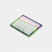 Blumen | Bluebonnets bei Sunset Texas Post-it Klebezettel (angewinkelt)