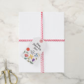 Blumen blühen am Muttertag Geschenkanhänger (Mit Garn)