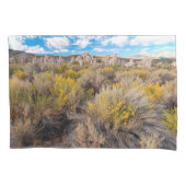 Blumen | Blühende Sagebrush Kalifornien Kissenbezug (Vorderseite)