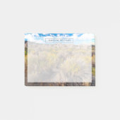 Blumen | Blühende Sagebrush Kalifornien Post-it Klebezettel (Vorderseite)