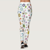 Blumen Blume Frühling Sommer bunte Kunst Leggings (Rückseite)