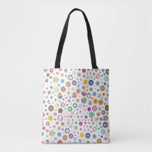 Blumen Blume Frühling Sommer bunte Kunst Tasche