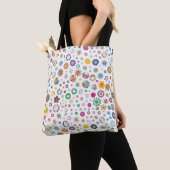 Blumen Blume Frühling Sommer bunte Kunst Tasche (Von Nahem)