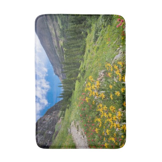 Blumen | Blume Montana Badematte (Vorderseite Vertikal)