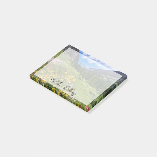 Blumen | Blume Montana Post-it Klebezettel (angewinkelt)