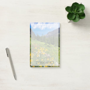 Blumen Blume Montana Post-it Klebezettel