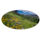 Blumen | Blume Montana Schneidebrett (Ecke)