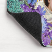Blumen Blumen Vintage Lady Mauspad! Mousepad (Ecke)