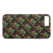 Blumen-Blumenmode deckte Case-Mate iPhone Hülle (Rückseite (Horizontal))