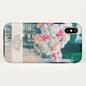 Blumen-Blumenstrauß-Liebe-und Case-Mate iPhone Hülle (Rückseite (Horizontal))