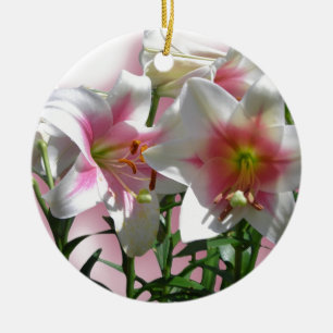Blumen-Blüten-Frühlings-Garten-Liebe-Duschen-Party Keramikornament