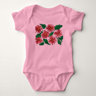 Blumen Bodysuit Baby Strampler
