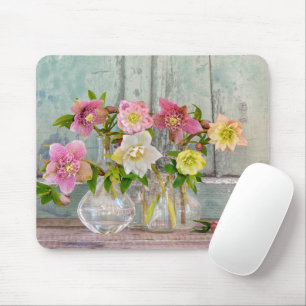 Blumen Bohrlöcher in Vasen Mousepad