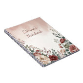 Blumen Botanik Notizbuch Cottagecore Tagebuch (Rechte Seite)