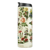 Blumen Botanik Thermosbecher (Nach rechts gedreht)