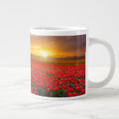 Blumen | Botanischer Garten Holland Jumbo-Tasse (Rechts)